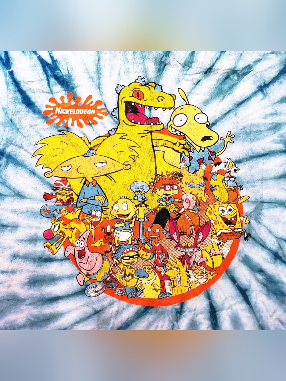 Nickelodeon Nick 90s Toon Collage Shirt